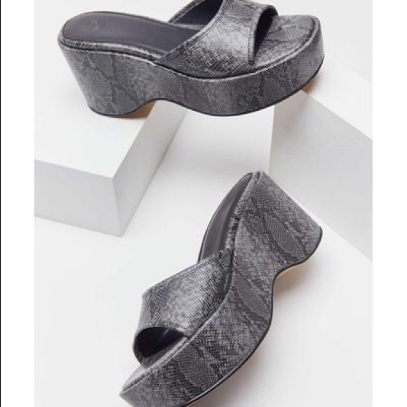 Free shipping,Urban outfitters platform sandals - Picture 4 of 5